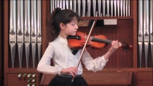 Анастасия Гоппе (скрипка) - Франсуа Обер "Престо"