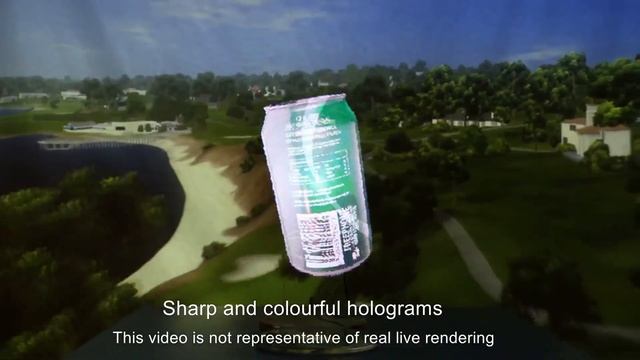 HELIX holographic system - hologram projector - POS & Event Technology