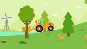 #dinosaurfarm #синийтрактор #синийтрактормультик #игра #googleplay Фермер динозавр