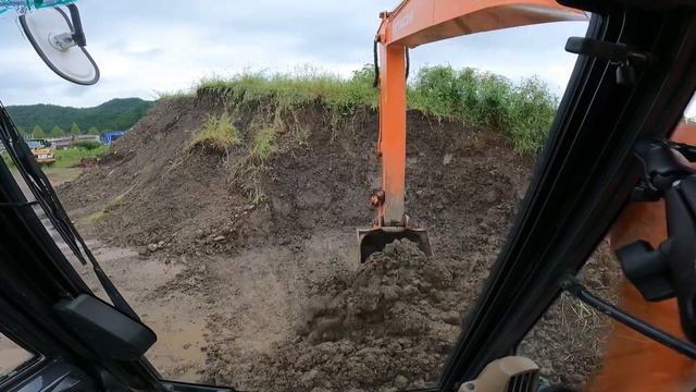 ユンボ　ショベルカー‼️日立建機ZAXIS ZX120❗️たかが積込、されど積込❣️沢山ウンチク喋ってます🤣🤣 смотреть онлайн