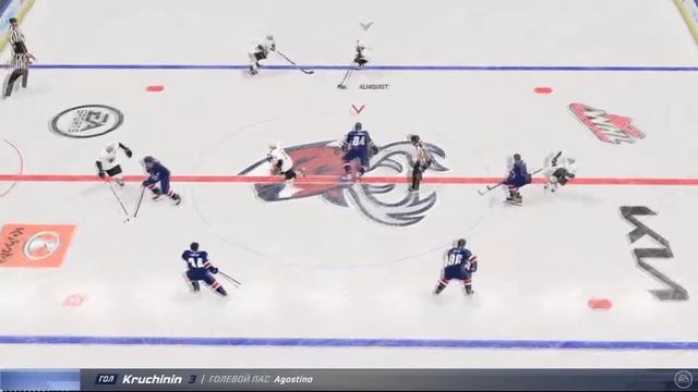 NHL 22 Карьера за Торпедо Нижний Новгород №5 Матчи против Трактора смотреть онлайн