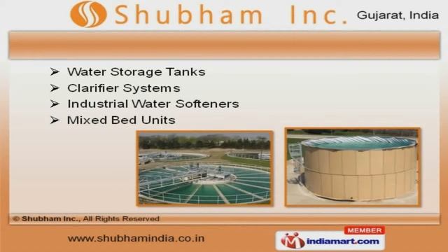 Water Treatment Plant, Filter & Storage Tanks by Shubham Inc, Ahmedabad смотреть онлайн