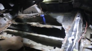 Замена порога,замена арки хонда срв, перевариваем гнилой пол