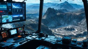 CITADEL 6 Mountain Outpost  Sci-Fi Ambience for Focus & Sleep 4K