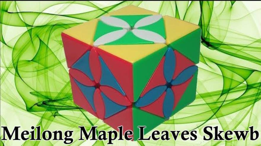 Как собрать Куб Кленовые Листья скьюб, How to solve cube Meilong Maple Leaves Skewb смотреть онлайн