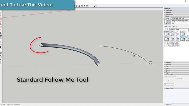 Vertical Upright Extrusions in SketchUp with Follow Me and Keep - SketchUp Extension of the Week #2