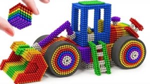 Постройте крошечное транспортное средство с помощью маленьких магнитных шариков