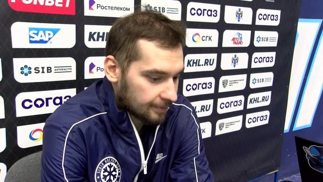 «Сибирь» — «Амур». Послематчевая пресс-конференция смотреть онлайн