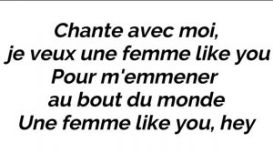 K MARO - FEMME LIKE YOU (Instrumental/Karaoke Piano)