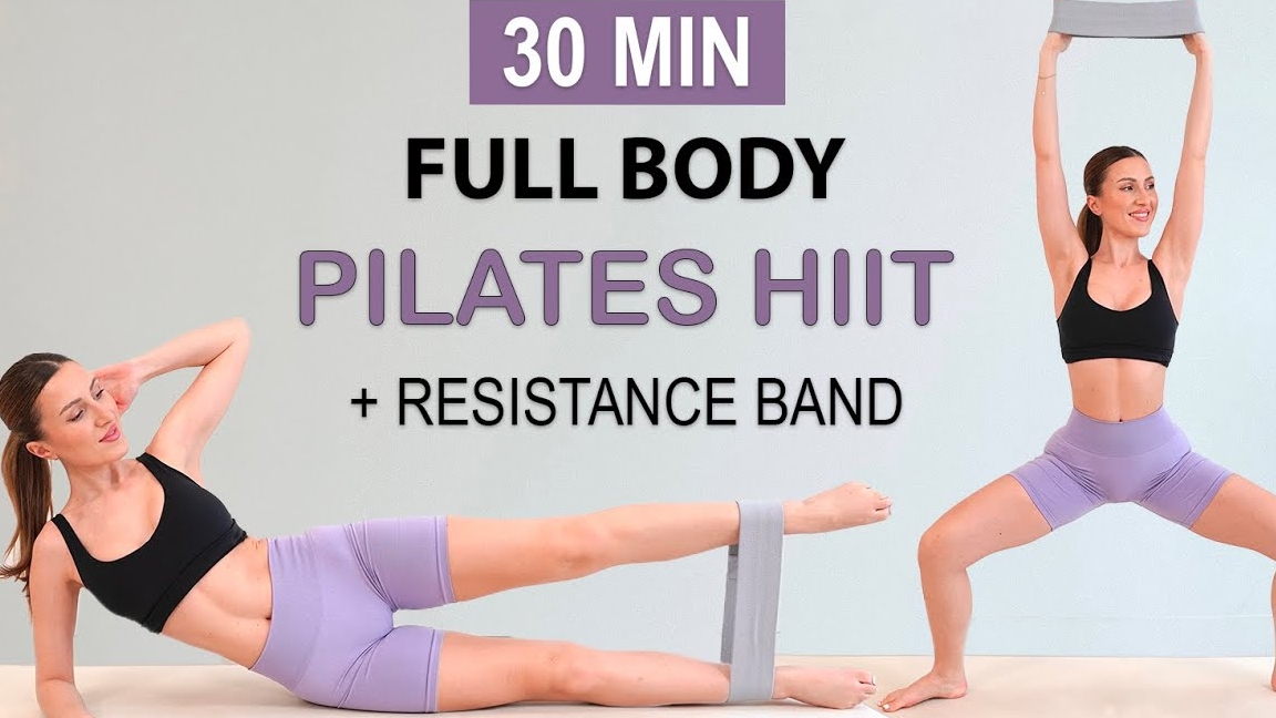 FULL BODY PILATES HIIT| Eleni Fit смотреть онлайн