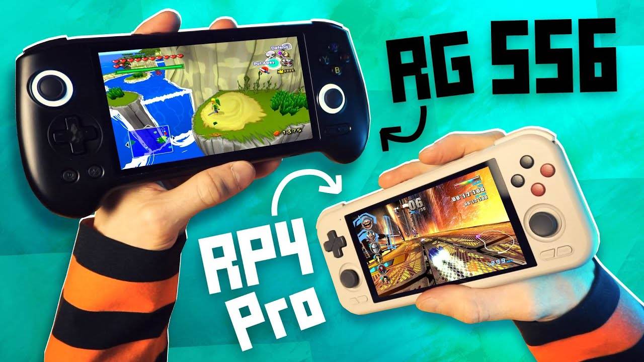 Лучшая портативка среднего уровня? (RP4 Pro против RG556)