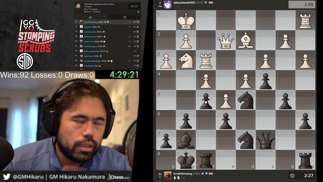 POV: You're A 1200 Rated Player vs Hikaru | Scrub Stomping Part 5 смотреть онлайн