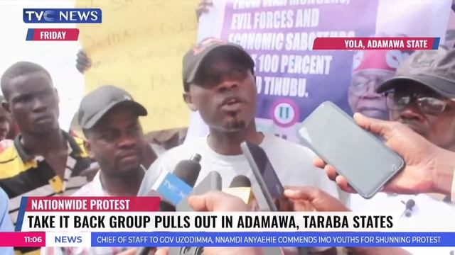 Nationwide Protest: #TakeItBack Group Pulls Out Of Adamawa And Taraba States смотреть онлайн