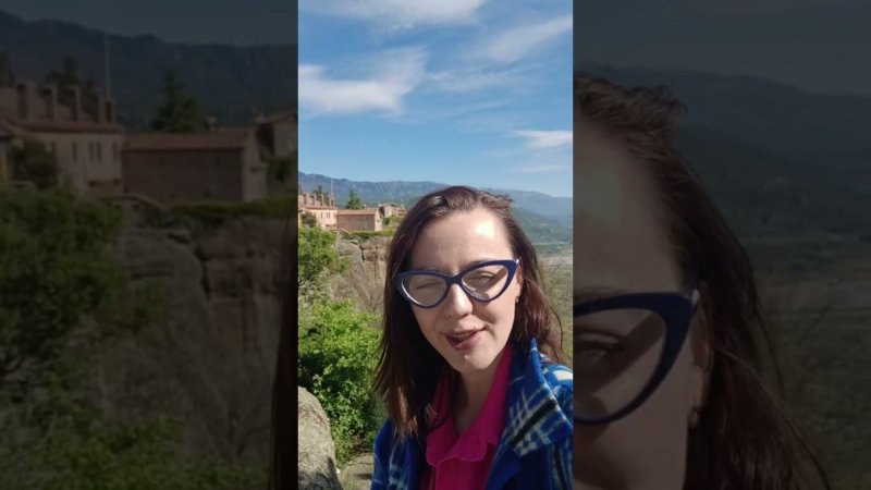 Светлой Пасхи! Поздравление гида Юлии Бавриной из Греции  #туризм  #travel #турыонлайн #mountains