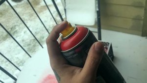 Frozen Spray Paint Test (NBQ)
