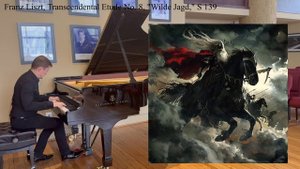 Ференц Лист, 12 Трансцендентных этюдoв, исполняет Руслан Баязитов