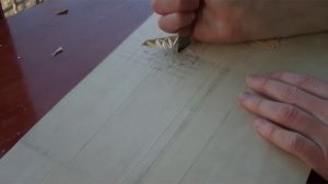 Геометрическая резьба по дереву. Урок 29 (geometric wood carving)