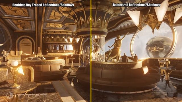 3DMark Port Royal Realtime Ray Tracing vs Traditional Rasterization Visual Comparison