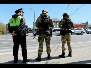 На дорогах Краснодара в условиях КАРАНТИНа...