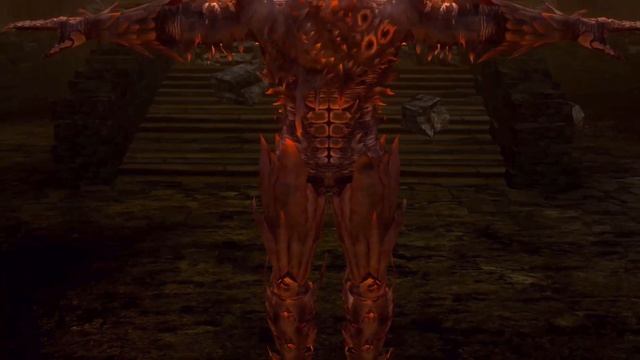 Demon's Souls - Flamelurker looks really weird смотреть онлайн