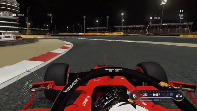 F1 2018 (mod 2020) - GP Bahrein - Lap Time: 1.29.712