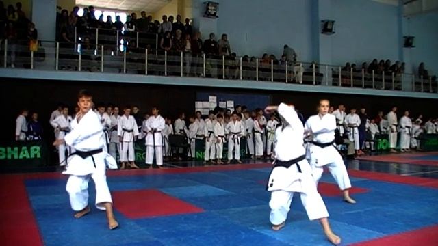 Командное ката Годши Ходай СК "Бусин-Кан" г.Донецк смотреть онлайн