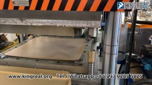 KINGREAL Пресса для формовки потолка металла с манипулятором автоматической подачи