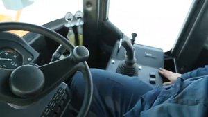 Погрузчик ПБТК-764 СТАНИСЛАВ. Видео из кабины