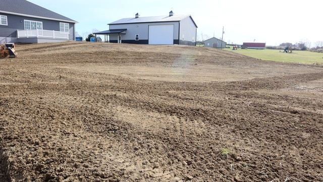 Seeding A Yard With My Kubota L3560 And Woods Seeder - #65