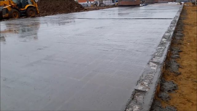 устройство монолитной плиты под дорогу 2016 г смотреть онлайн