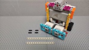 Sumo Lego Mindstorm EV3 Robot Design - building instructions 15x15 1kg #house_of_robots #lego