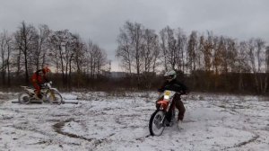 2T vs 4T или с первым снегом