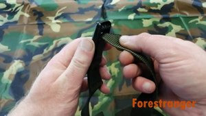 Хаки компрессионная стропа туристическая Forestranger.pro