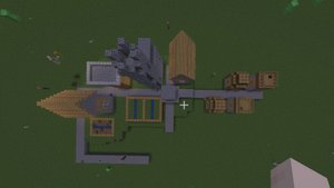 Minecraft строю деревню компота №13 (6часть)