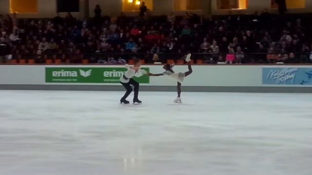 Vanessa James & Morgan Ciprès (FRA) - FS Nebelhorn Trophy 2015; 25-09-15 смотреть онлайн