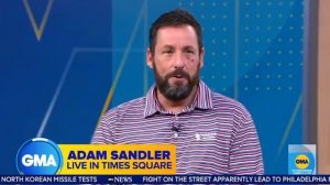 Adam Sandler appears on ‘GMA’ for new movie "Hustle" with black eye | Page Six Celebrity News
