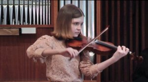 Екатерина Садикова (скрипка) - Генрих Венявский "Романс"