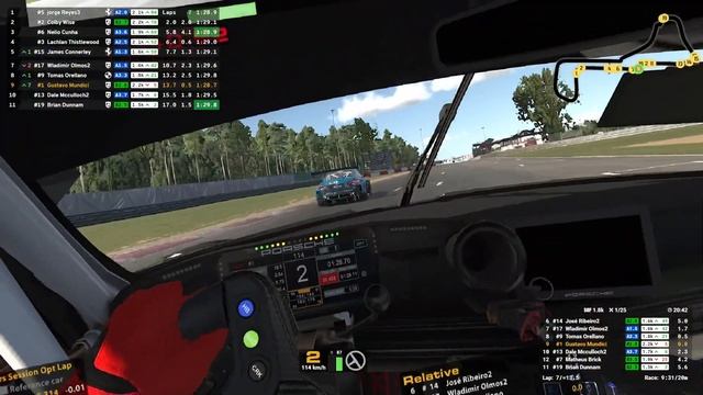 Zolder Porsche 992 GT3R - Iracing VR смотреть онлайн