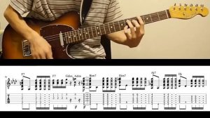 King Gnu-Vinyl (guitar cover, tab)