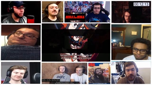 "Sanageyama VS. Ryuko!!" | Kill la Kill Episode 6 REACTION MASHUP смотреть онлайн