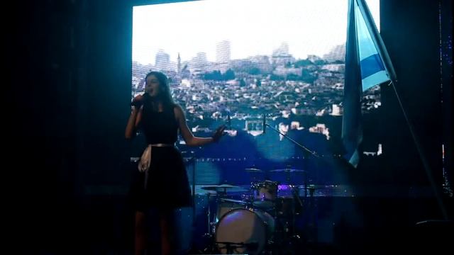 ESCKAZ in Riga: Anna Judelson - Kan (at Eurovision PreParty Riga) смотреть онлайн