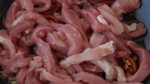Мясо по-восточному с рисом