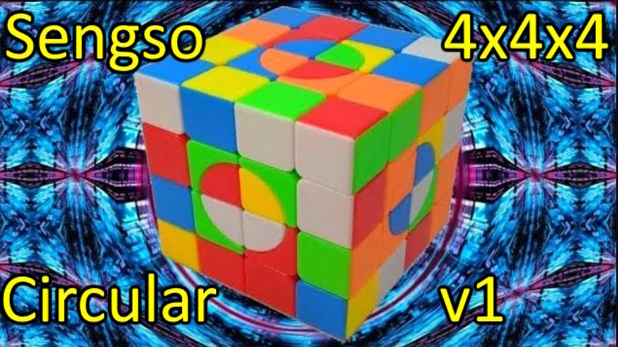 Как собрать Циркулярный куб 4х4х4, Sengso Circular 4x4x4, how to solve crazy cube смотреть онлайн