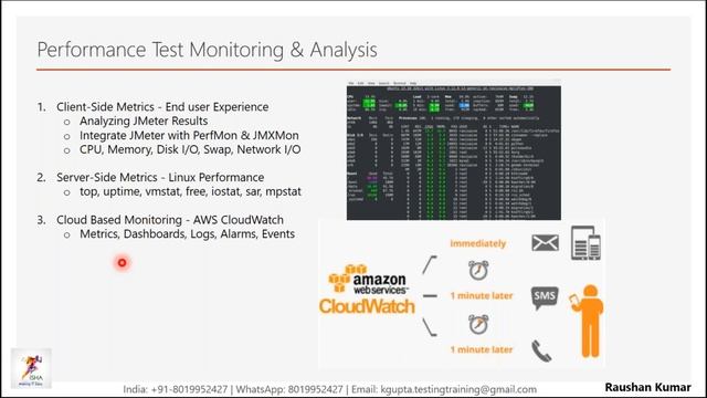 Cloud Performance Engineering and Performance Monitoring in DevOps- Demo1.. +91-8019952427 to enrol