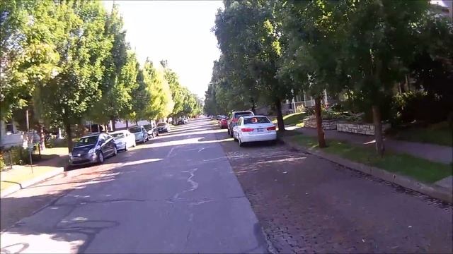 Green purple and pink bike  Joe Ditzel Vlog 07-15-16