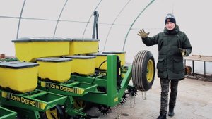 Охота за техникой. Тюнинг сеялки John Deere 7000. (Часть 2)