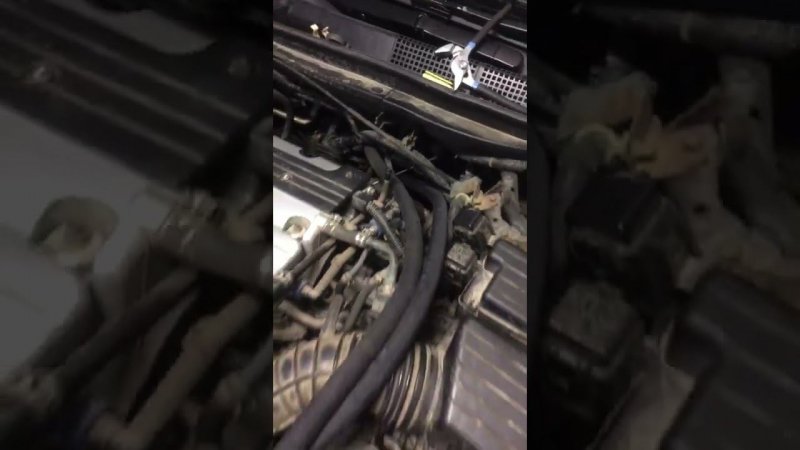Промывка радиатора печки Honda Accord 7