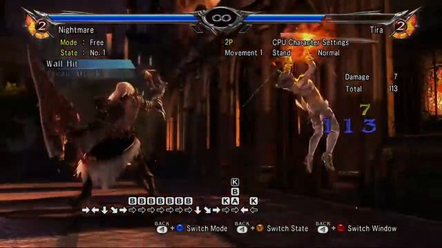 SoulCalibur V - Nightmare killer combos смотреть онлайн