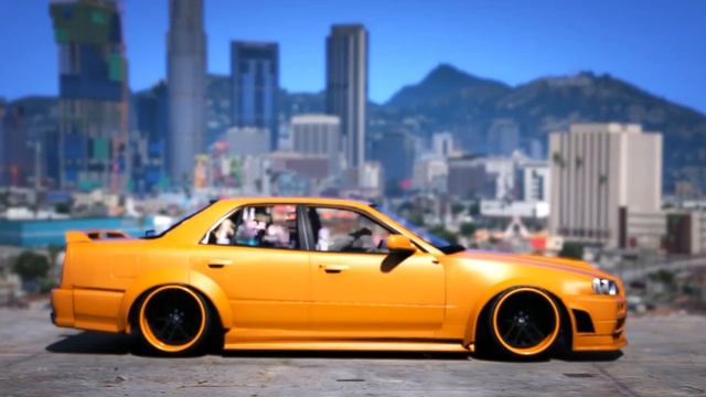 GTA 5 FIVEM Nissan Skyline R34 GTT Widebody DRIFTING MONTAGE #THXRXPY смотреть онлайн
