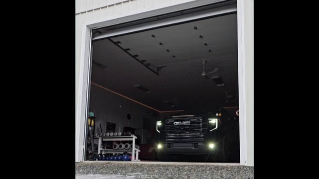 Knight Rider / Emergency Flash Light Bar on a 2023 GMC Sierra 1500 Elevation Edition Truck